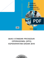 Buku Panduan SPO Keperawatan Dasar 2016