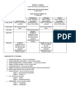 Easter College: Subjects For TVL - 1 Semester