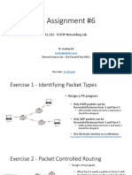 P4 Assignment #6: E2 232 - TCP/IP Networking Lab