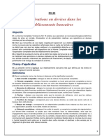 Les Opérations en Devises Dans Les ETS de Crédit