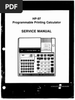 HP-97 Service Manual