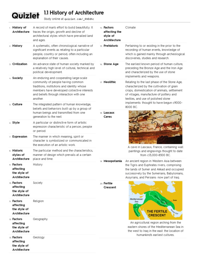 Origins and History of Architecture | PDF | Rock (Geology) | Ancient Egypt