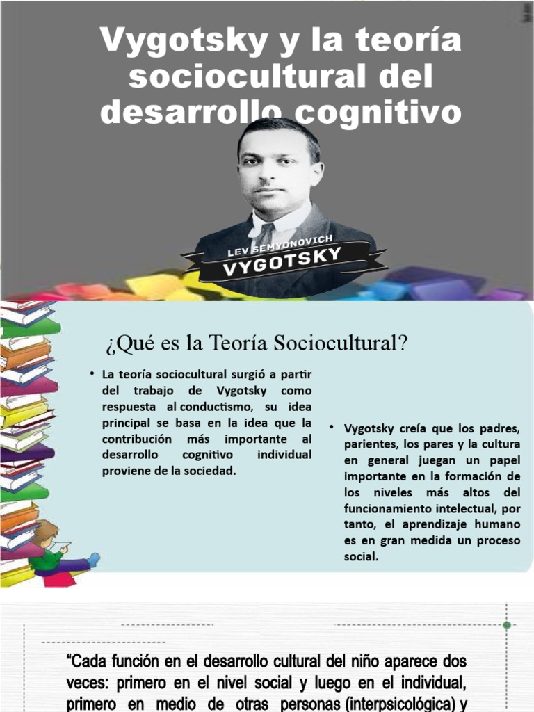 Teoría Sociocultural de Vygotsky | PDF | Desarrollo cognitivo ...
