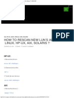 How To Rescan New LUN's Added in Linux, HP-UX, Aix, Solaris - ASGAUR