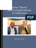 Deman S. Game Theory and Its Applications To Takeovers 2021