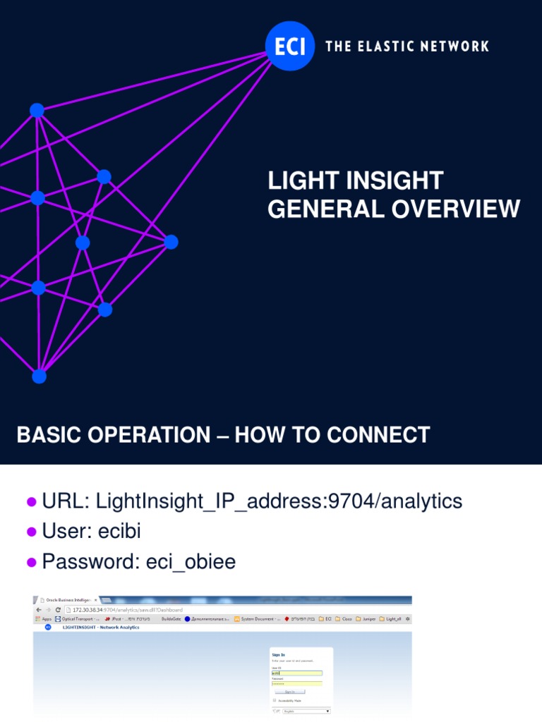 LightInsight User Guide | PDF
