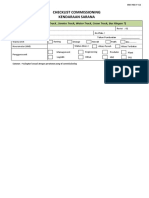 BNI-HSE-F-42-Checklist Commissioning Kendaraan Sarana