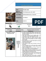 Job Safety Analysis Form: Picture of Task/equipment: Task: Circular Saws Name of Shop or Dept: Job Title(s)