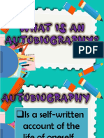 How To Write An Autobigraphy