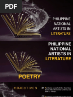 Philippine National Artists In: Literature