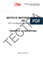 Megger MIT515 - 525 - 1025 - 1525 - HR