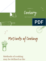 Cookery (Lesson 1.1)