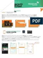 Configuração de conta RENOSet e cadastro de equipamentos