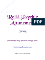 Reiki Psychic Attunement Manual
