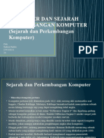 Sejarah Dan Perkembangan Komputer