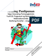 AP9 - q3 - Weeknasusuri Ang Layunin at Pamamaraan NG Patakarang Piskal