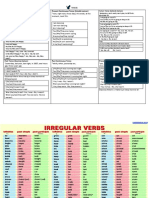 6 Tenses+irregular Verbs