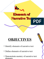 Features of Narrative Text