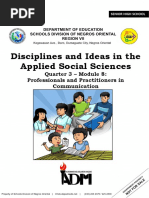 Diass Q3 Module8 | Pdf | Journalism | News