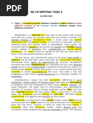 IELTS WRITING TASK 2