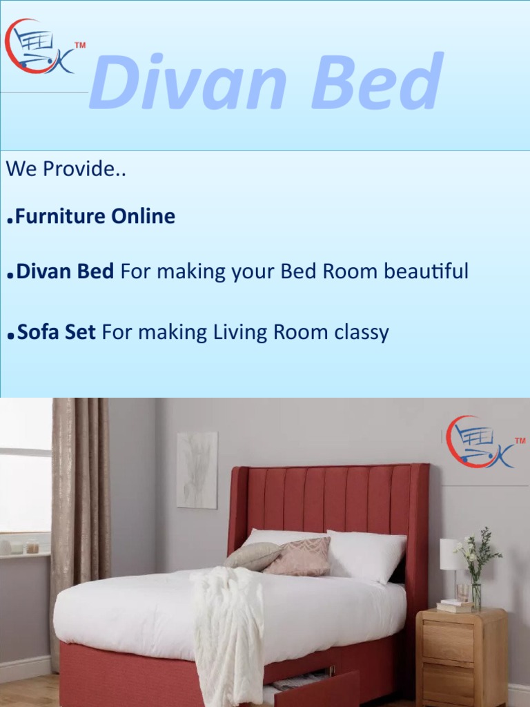 Divan Bed Designs for Elegant Bedrooms | PDF