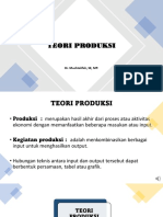 Teori Produksi M