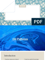 Oil Pollution