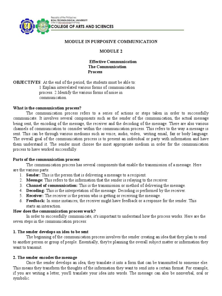Module 2 | PDF | Communication | Code