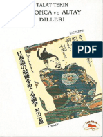 0935 Japonca Ve Altay Dilleri Talat Tekin 1993 86s