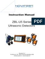 Manual U5 Ultrasonic Detector