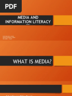 Media and Information Literacy: Lesson 1