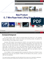SEW-EURODRIVE Develops G..7 Wire Rope Hoist Lifting Drive System