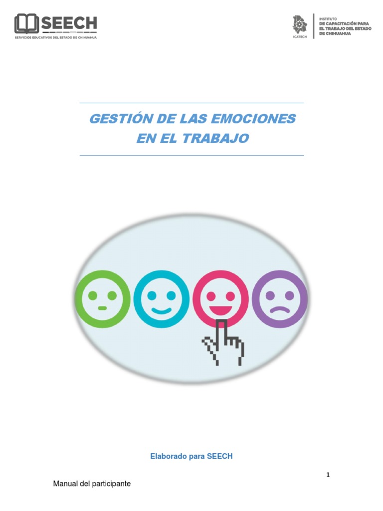 Gestion de Las Emociones en El Trabajo | PDF | Las emociones ...