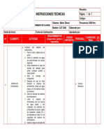 Instrucciones Tecnicas 3000 Hrs Motor Diesel 