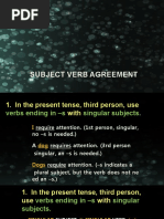 Subject Verb Agreement: 12 Rules