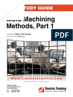 Mold Machining Methods, Part 1