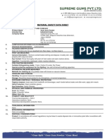 Material Safety Data Sheet