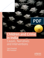 Children and Crime in India: Causes, Narratives and Interventions