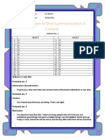 Oral Communication Module