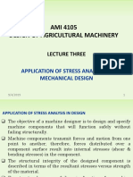 2019-20 Lecture 3 - AMI 4105 DAM (Stress Analysis)