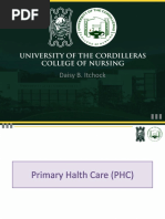 HCDS-Primary Health Care