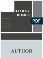 Iliad by Homer: Group Members