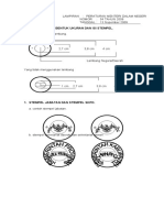 Lampiran D. Bentuk Dan Ukuran Stempel