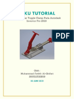 Tutorial Menggambar Toogle Clamp Menggunakan Autodesk Inventor Profesional 2018