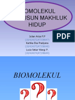 Biomolekul Penyusun MH