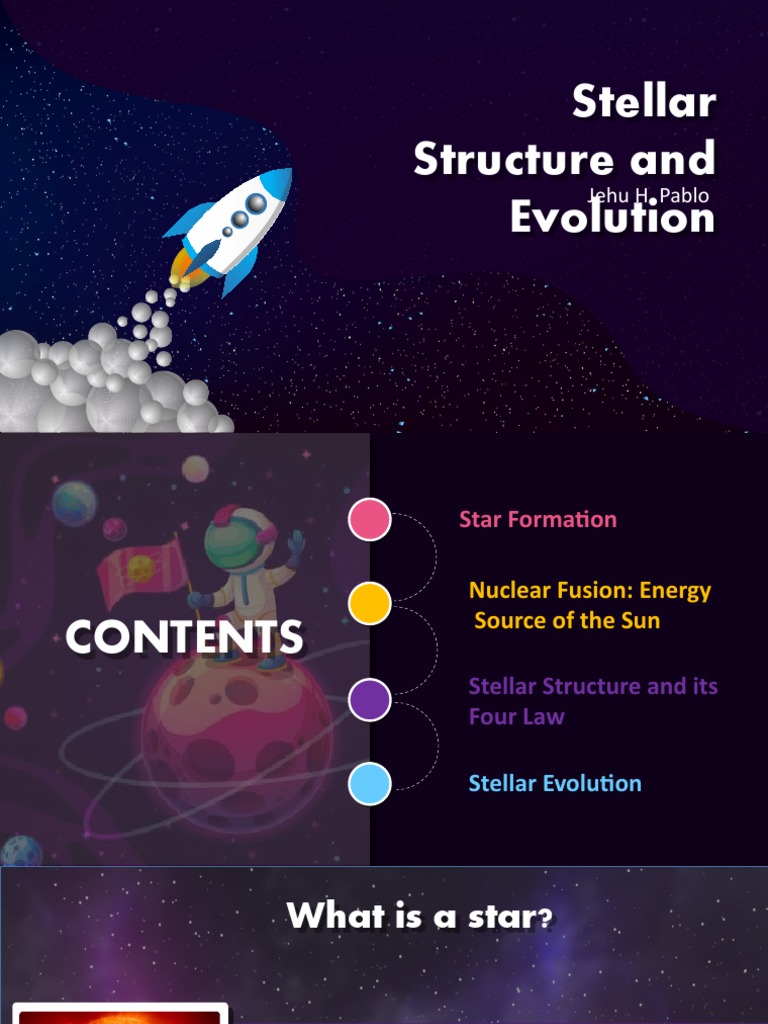 Stellar Structure and Evolution Explained | PDF | Stars | Nuclear Physics