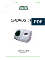 Chorus Trio: Service Menu