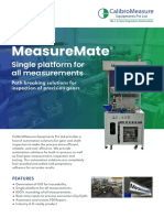 Measuremate - CalibroMeasure Equipments, In-Process Gear Inspection, Gear Shaft Dimensional Inspection, Gear Shaft Inspection, PCD Run Out Inspection