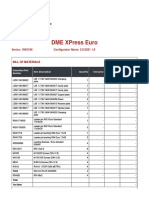 Dme Xpress Euro: Series: 196X196 Configurator Name: 5/2/2021 1.0