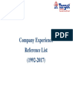 C Comp R (Pany Refere (1992 y Exp Ence 2-201 Perie List 17) Nce